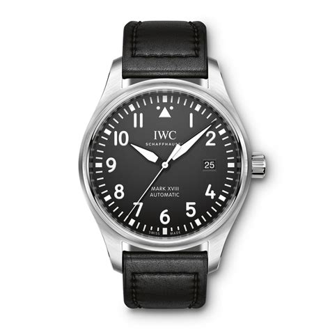 iwc black pilot.